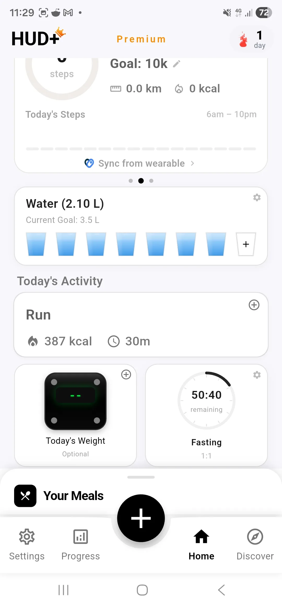 HUD+ activity