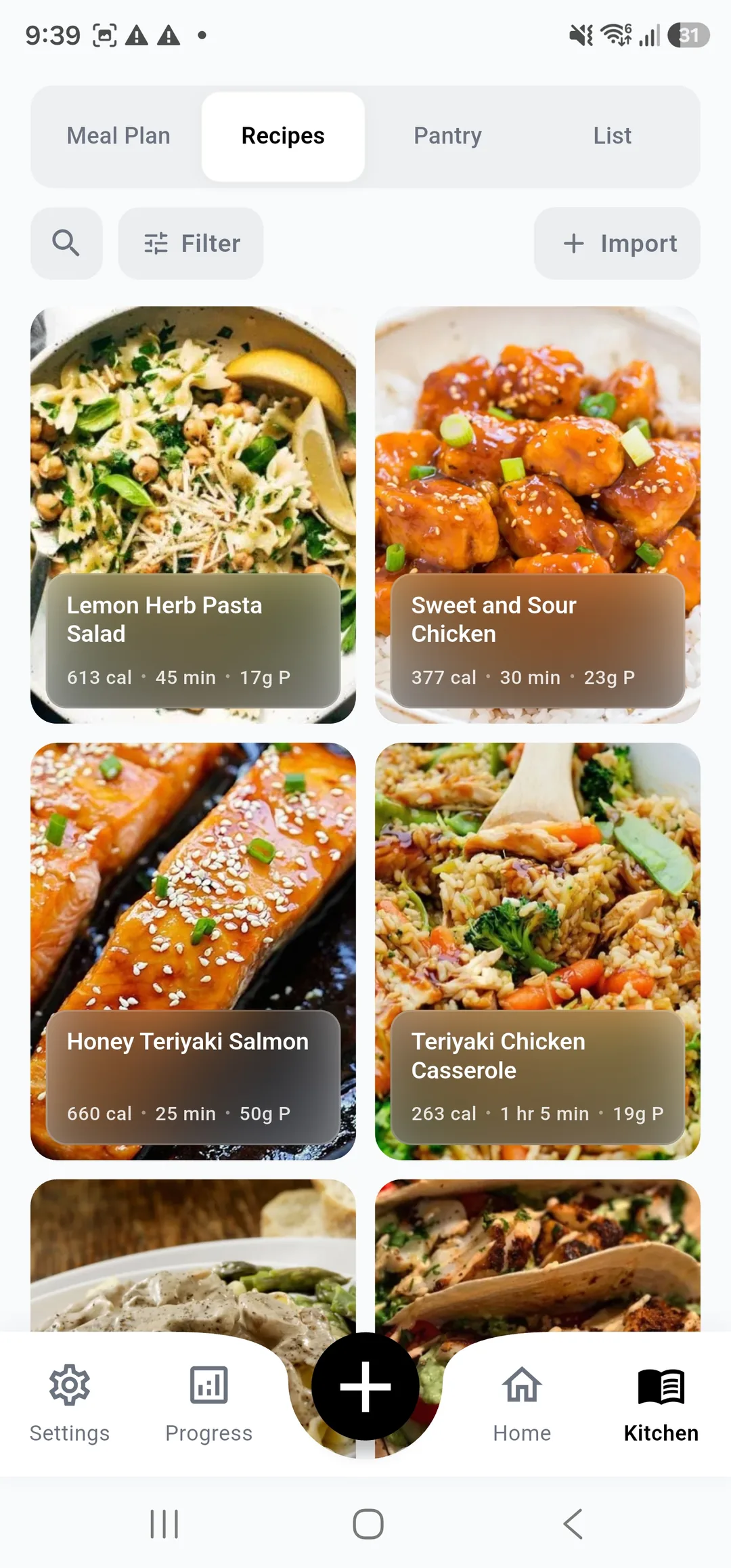 HUD+ recipe library